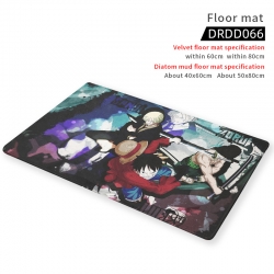 One Piece Anime short velvet f...