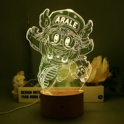 3D night light USB touch switc...