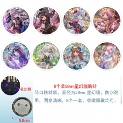 Genshin Impact Anime round Ast...