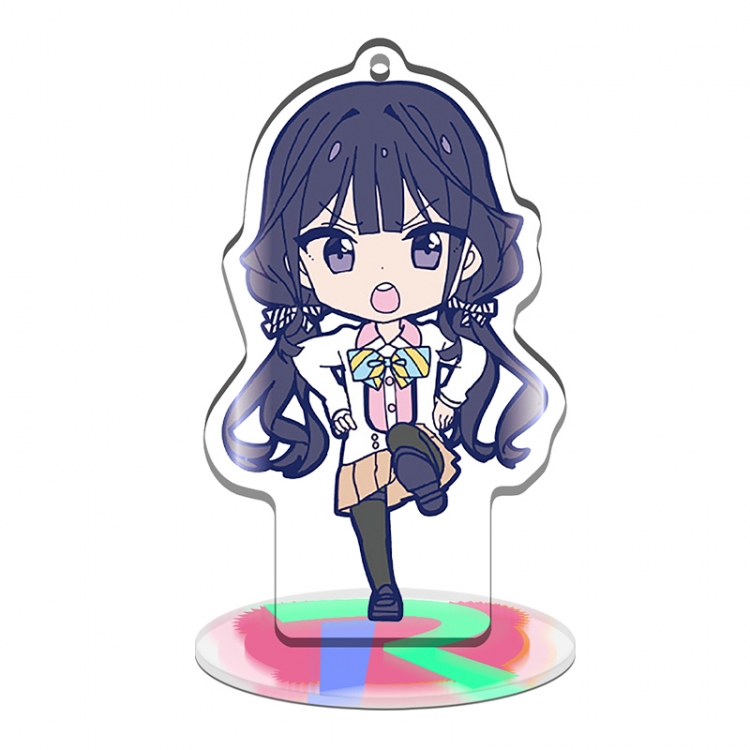 The Art of Masamune-kuns Revenge q-version Multifunctional Acrylic Keychain Stand figure Plates Keychain 8cm