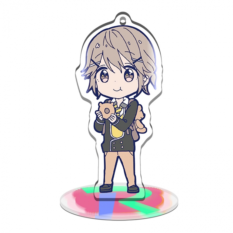 The Art of Masamune-kuns Revenge q-version Multifunctional Acrylic Keychain Stand figure Plates Keychain 8cm