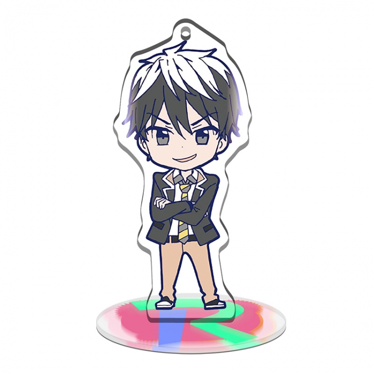 The Art of Masamune-kuns Revenge q-version Multifunctional Acrylic Keychain Stand figure Plates Keychain 8cm
