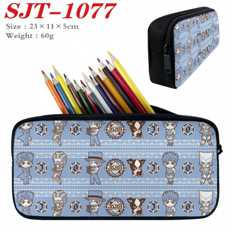 JoJos Bizarre Adventure  Anime nylon student pencil case 23x11x5cm SJT-1077