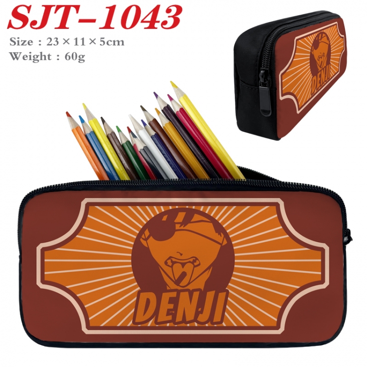 Chainsaw man  Anime nylon student pencil case 23x11x5cm  SJT-1043