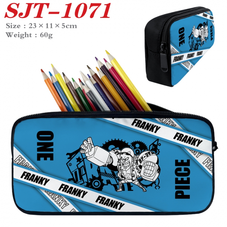 One Piece  Anime nylon student pencil case 23x11x5cm  SJT-1071