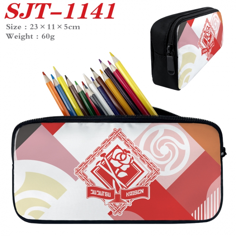 Jujutsu Kaisen  Anime nylon student pencil case 23x11x5cm