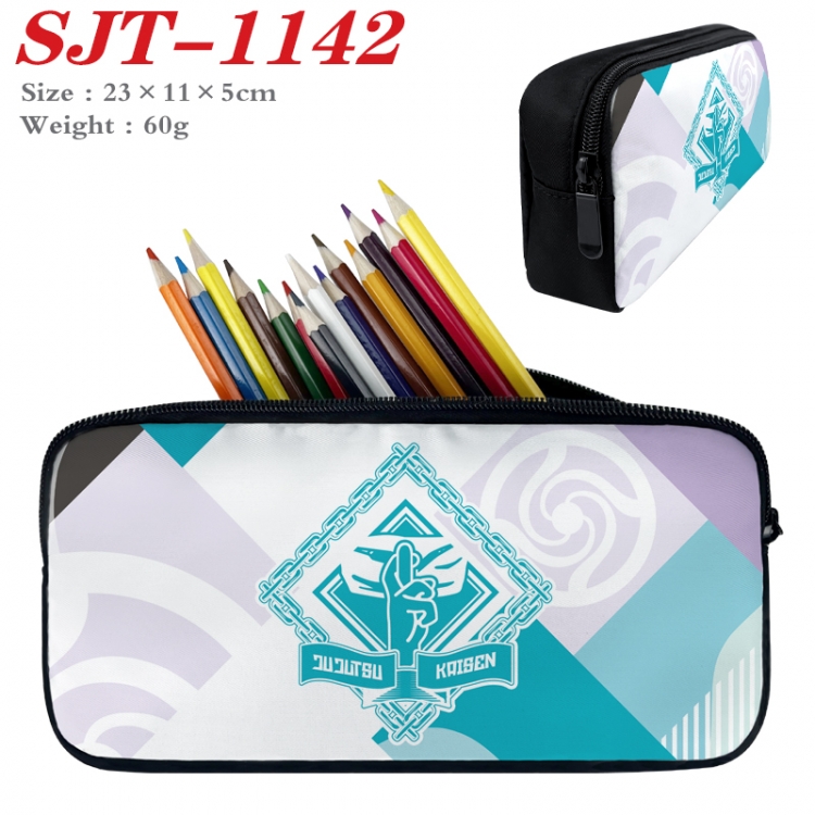 Jujutsu Kaisen  Anime nylon student pencil case 23x11x5cm