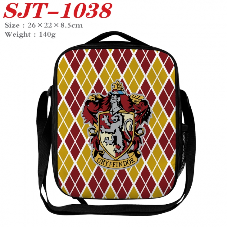 Harry Potter Anime Lunch Bag Crossbody Bag 26x22x8.5cm