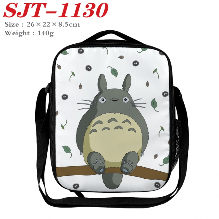 TOTORO Anime Lunch Bag Crossbody Bag 26x22x8.5cm