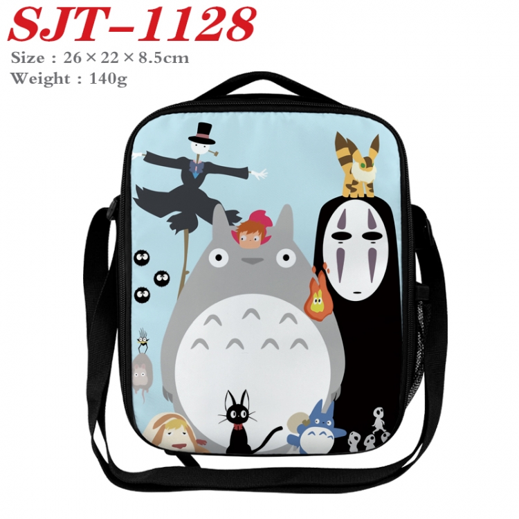 TOTORO Anime Lunch Bag Crossbody Bag 26x22x8.5cm