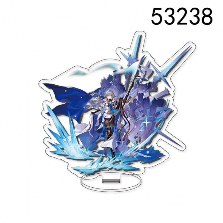 Honkai: Star Rail Anime characters acrylic Standing Plates Keychain 15CM 53238