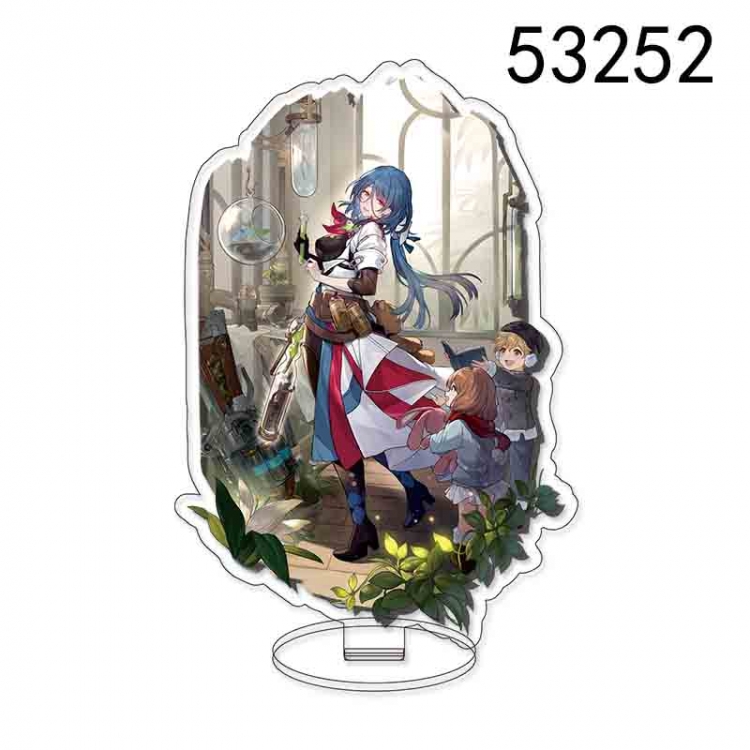 Honkai: Star Rail Anime characters acrylic Standing Plates Keychain 15CM 53252