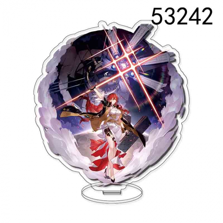 Honkai: Star Rail Anime characters acrylic Standing Plates Keychain 15CM 53242