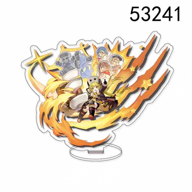 Honkai: Star Rail Anime characters acrylic Standing Plates Keychain 15CM 53241
