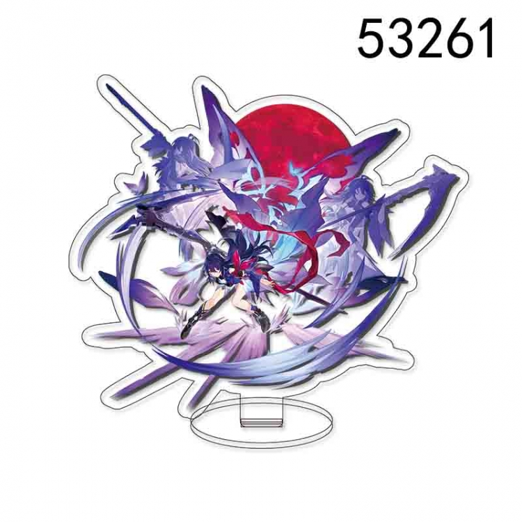 Honkai: Star Rail Anime characters acrylic Standing Plates Keychain 15CM 53261