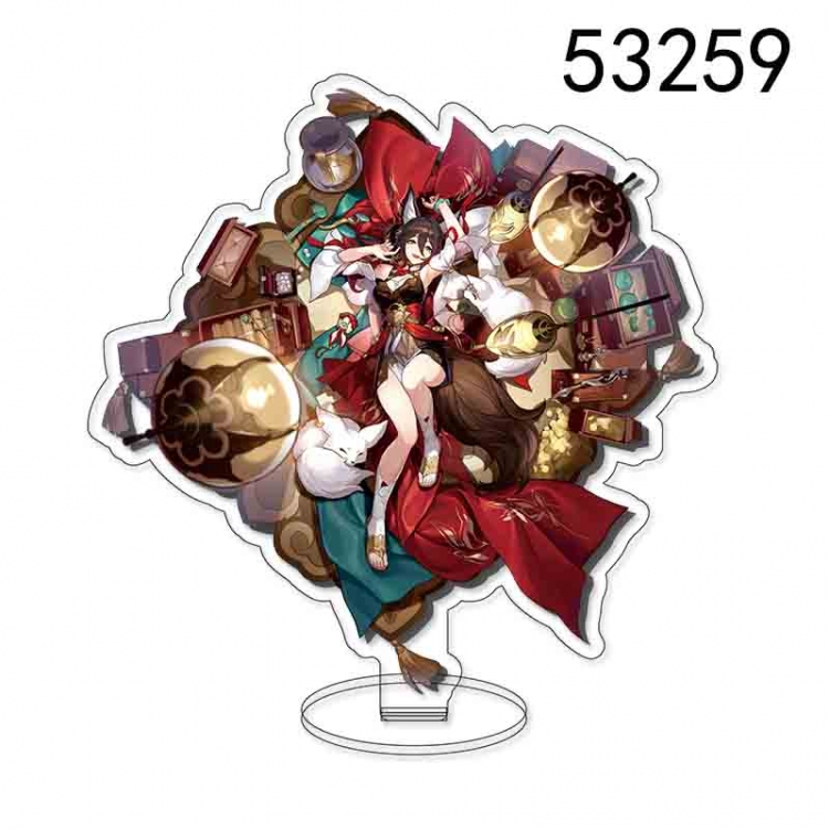 Honkai: Star Rail Anime characters acrylic Standing Plates Keychain 15CM 53259