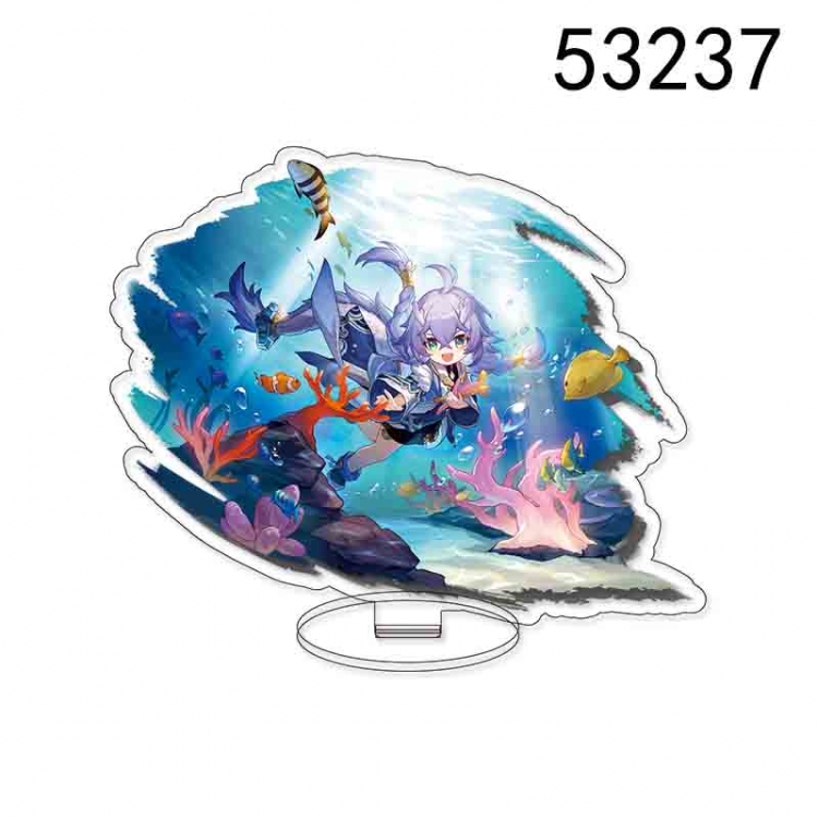 Honkai: Star Rail Anime characters acrylic Standing Plates Keychain 15CM 53237