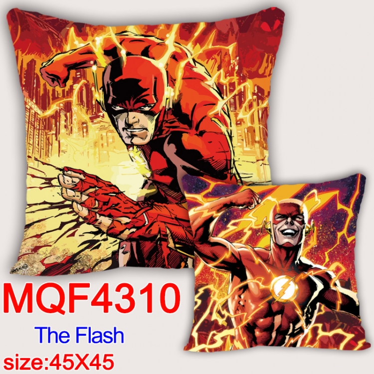 The Flash  Anime square full-color pillow cushion 45X45CM NO FILLING