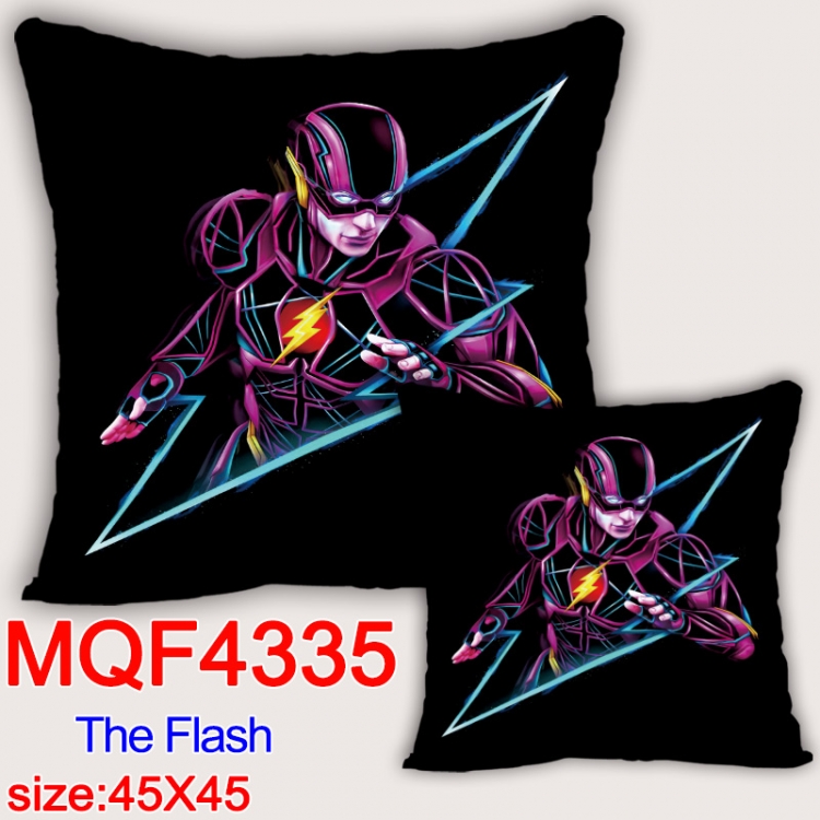 The Flash  Anime square full-color pillow cushion 45X45CM NO FILLING