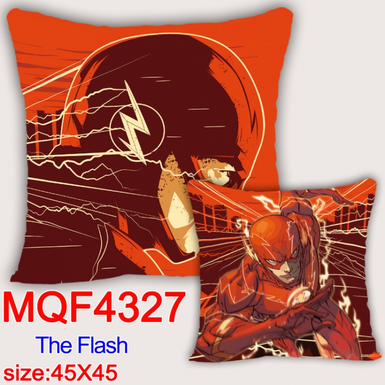 The Flash  Anime square full-color pillow cushion 45X45CM NO FILLING