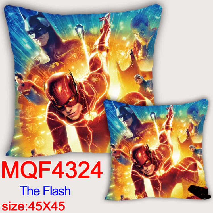 The Flash  Anime square full-color pillow cushion 45X45CM NO FILLING