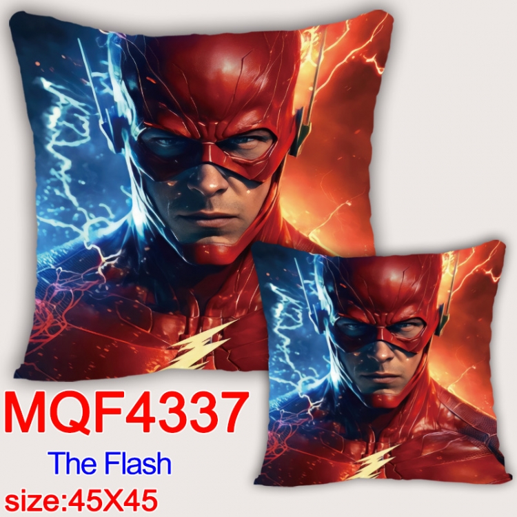 The Flash  Anime square full-color pillow cushion 45X45CM NO FILLING