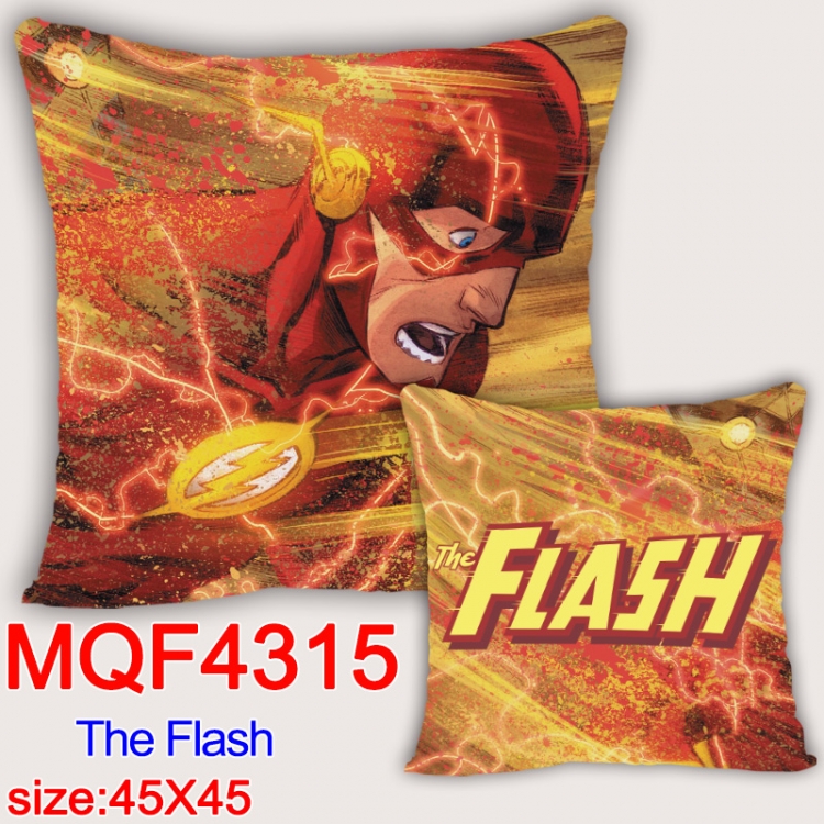 The Flash  Anime square full-color pillow cushion 45X45CM NO FILLING