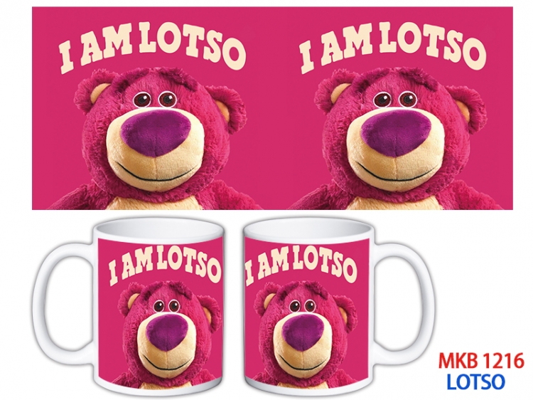Lotso Anime color printing ceramic mug cup price for 5 pcs MKB-1216