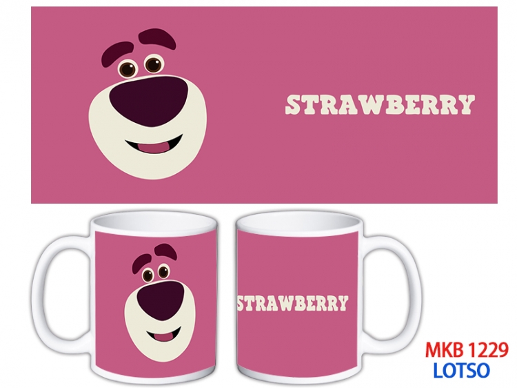 Lotso Anime color printing ceramic mug cup price for 5 pcs MKB-1229