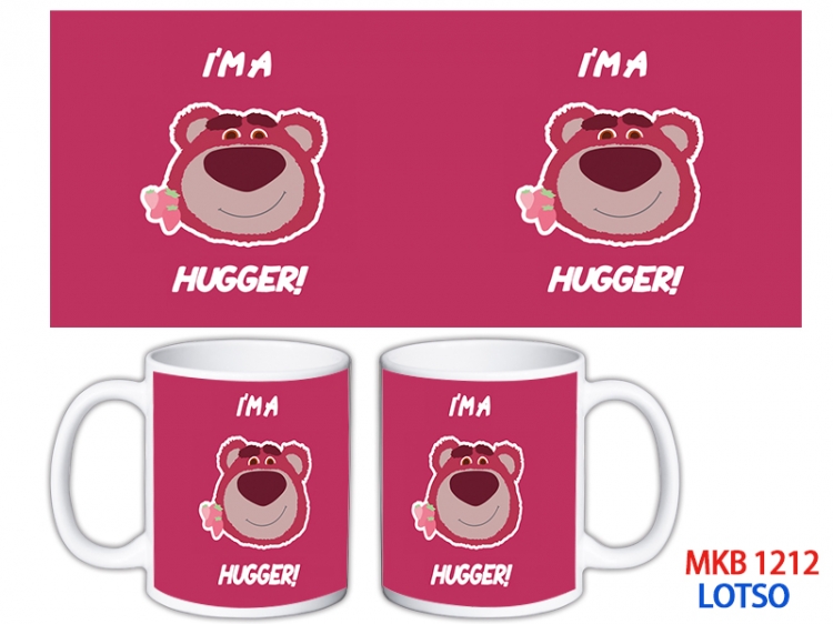 Lotso Anime color printing ceramic mug cup price for 5 pcs MKB-1212