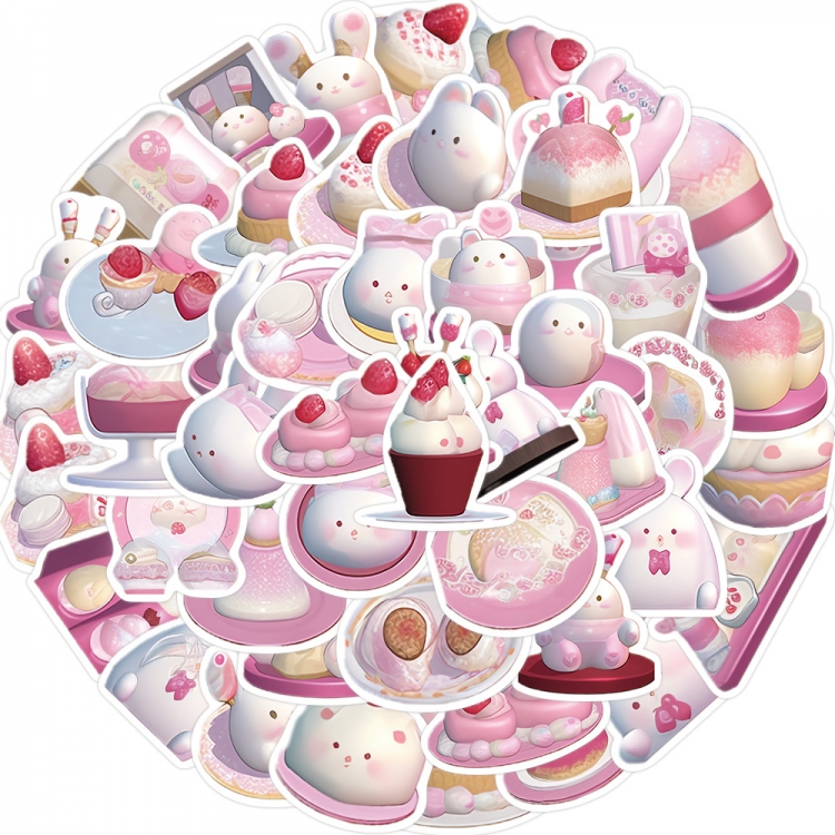 Animal Series Doodle stickers Waterproof stickers a set of 50 price for 5 sets