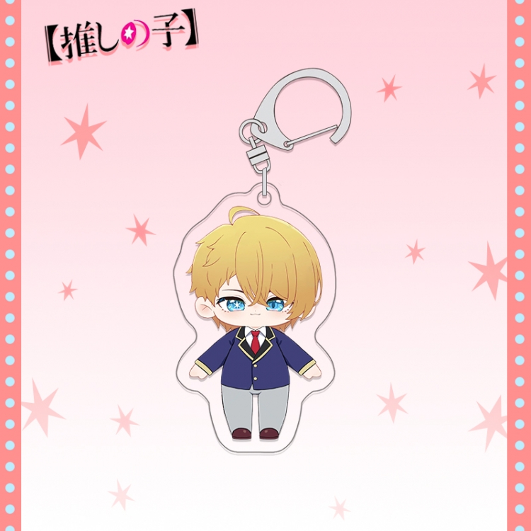 Oshi no ko acrylic pendant bag charm keychain price for 5 pcs
