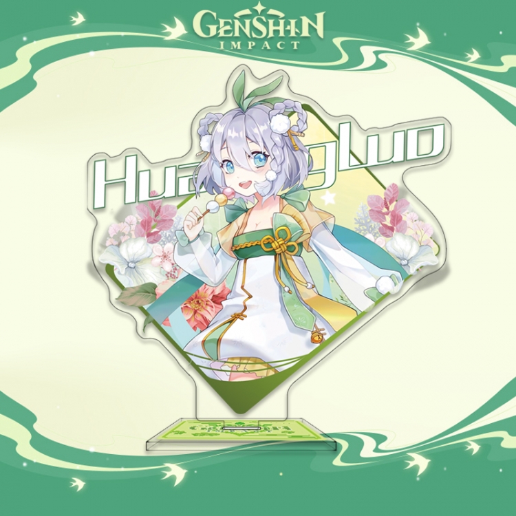 Genshin Impact Anime characters acrylic Standing Plates Keychain 16cm