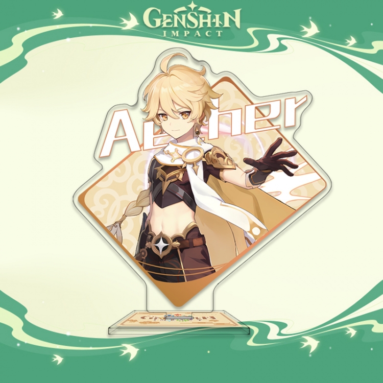 Genshin Impact Anime characters acrylic Standing Plates Keychain 16cm