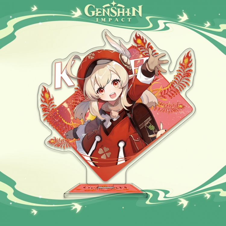 Genshin Impact Anime characters acrylic Standing Plates Keychain 16cm