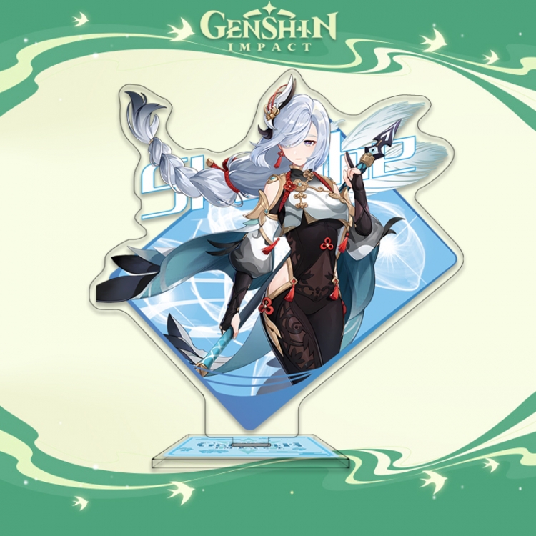 Genshin Impact Anime characters acrylic Standing Plates Keychain 16cm