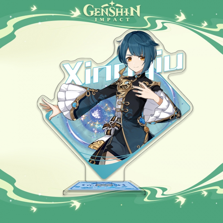 Genshin Impact Anime characters acrylic Standing Plates Keychain 16cm