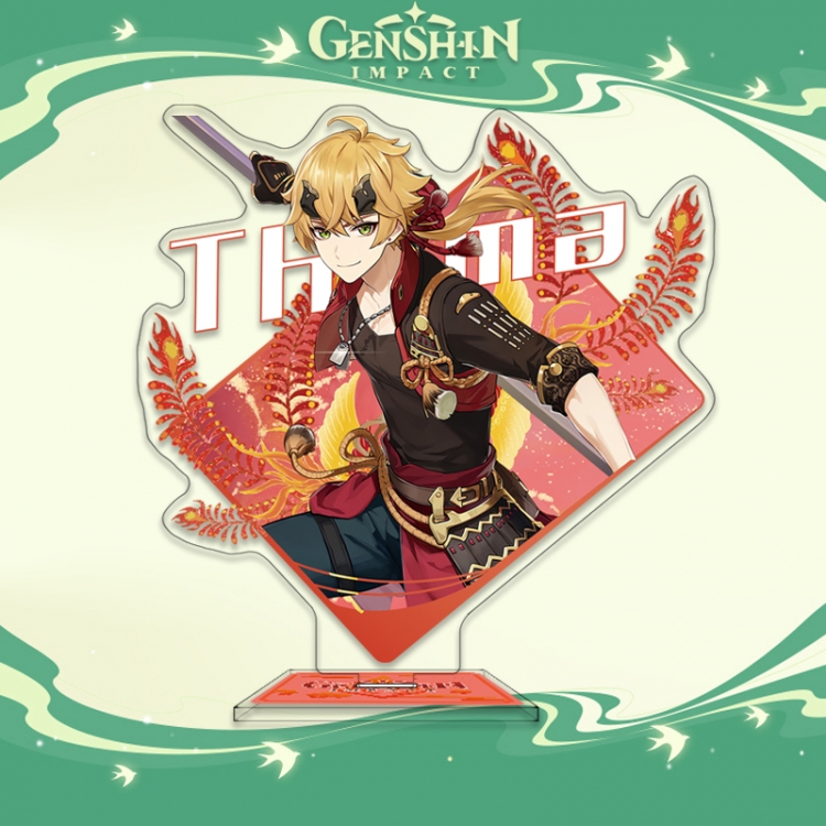 Genshin Impact Anime characters acrylic Standing Plates Keychain 16cm
