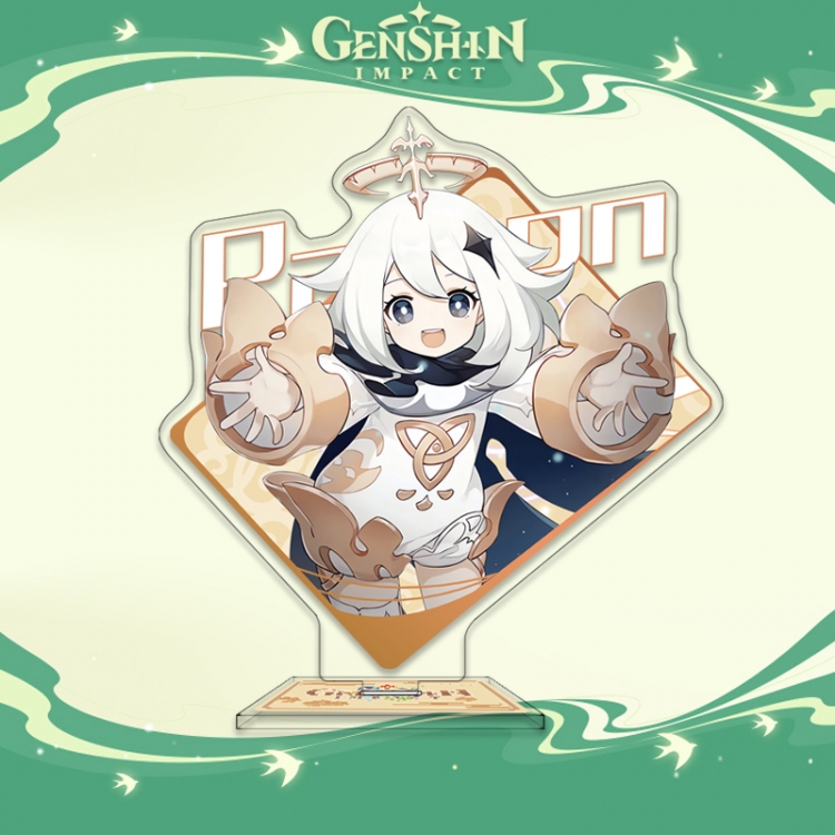 Genshin Impact Anime characters acrylic Standing Plates Keychain 16cm