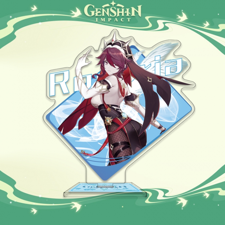 Genshin Impact Anime characters acrylic Standing Plates Keychain 16cm