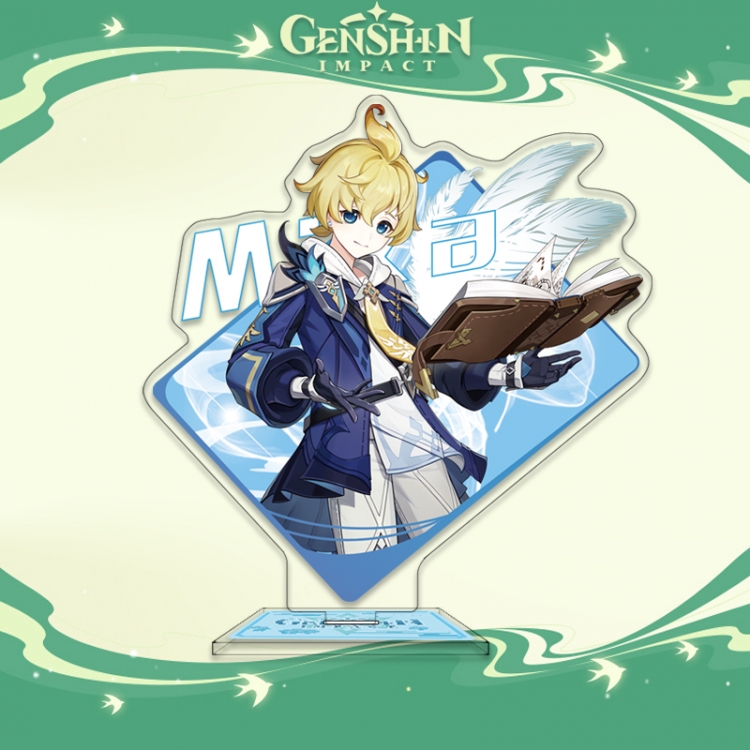 Genshin Impact Anime characters acrylic Standing Plates Keychain 16cm