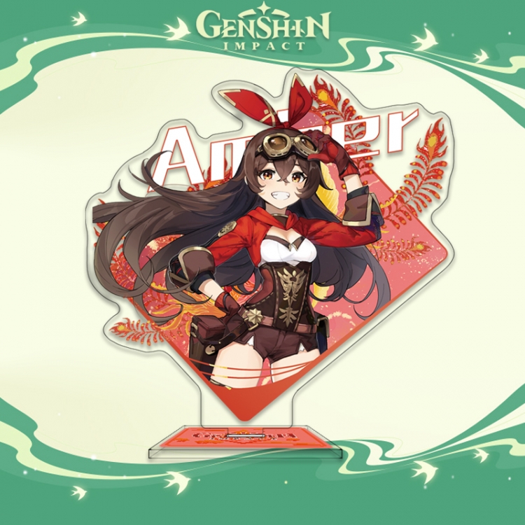 Genshin Impact Anime characters acrylic Standing Plates Keychain 16cm