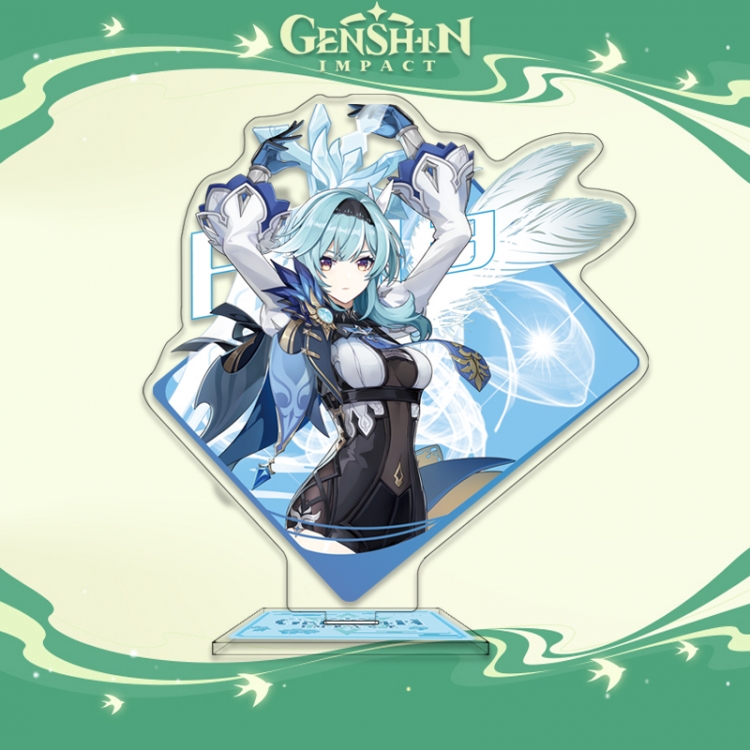 Genshin Impact Anime characters acrylic Standing Plates Keychain 16cm