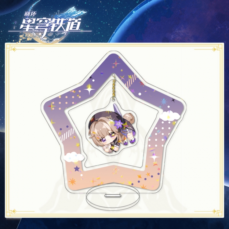 Honkai: Star Rail Anime character acrylic star sign  Standing Plates