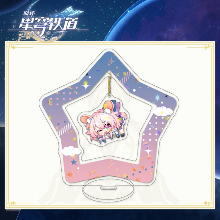 Honkai: Star Rail Anime character acrylic star sign  Standing Plates