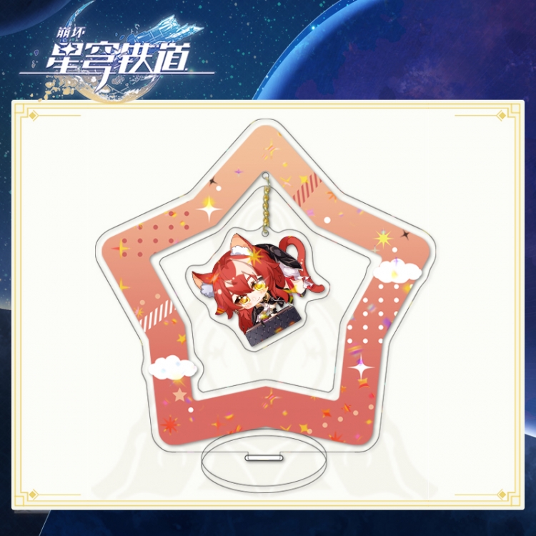 Honkai: Star Rail Anime character acrylic star sign  Standing Plates