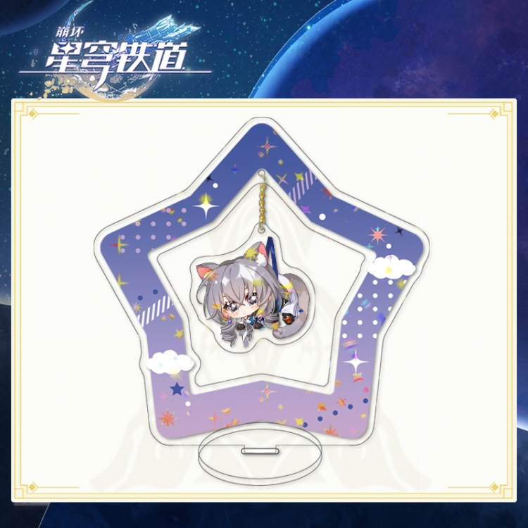 Honkai: Star Rail Anime character acrylic star sign  Standing Plates