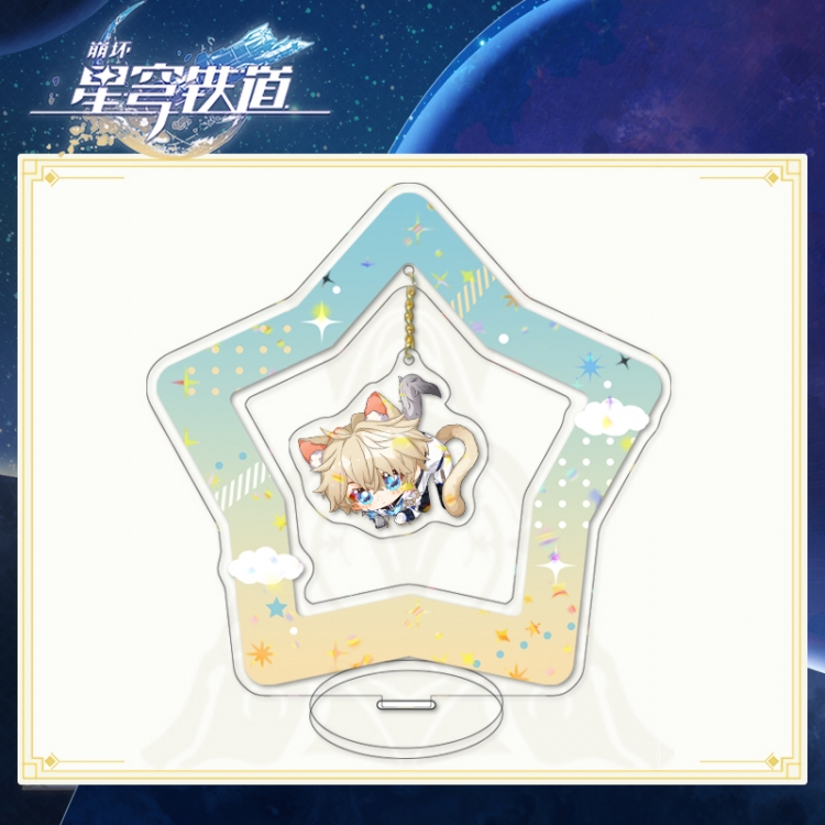Honkai: Star Rail Anime character acrylic star sign  Standing Plates