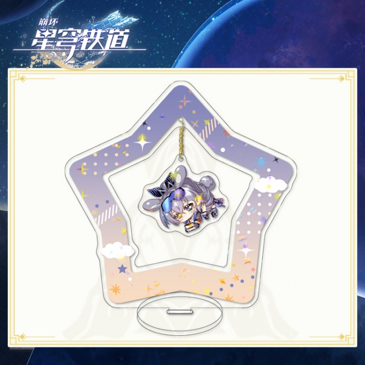 Honkai: Star Rail Anime character acrylic star sign  Standing Plates