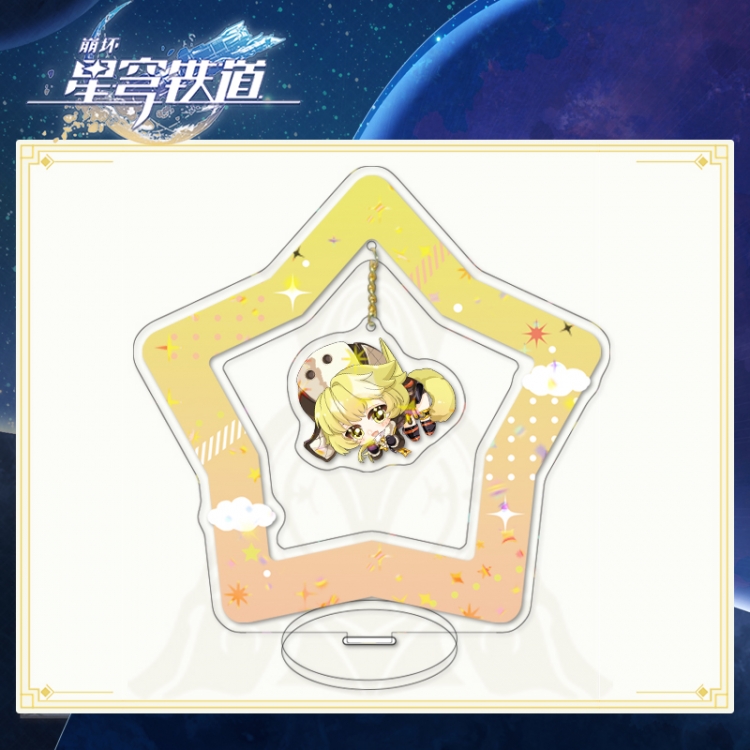 Honkai: Star Rail Anime character acrylic star sign  Standing Plates